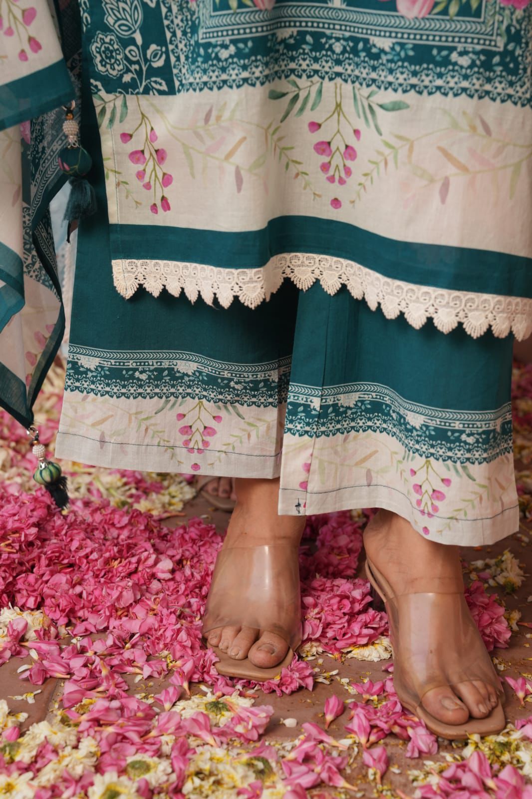 Aabroo - Luxe Threadwork Suit Set