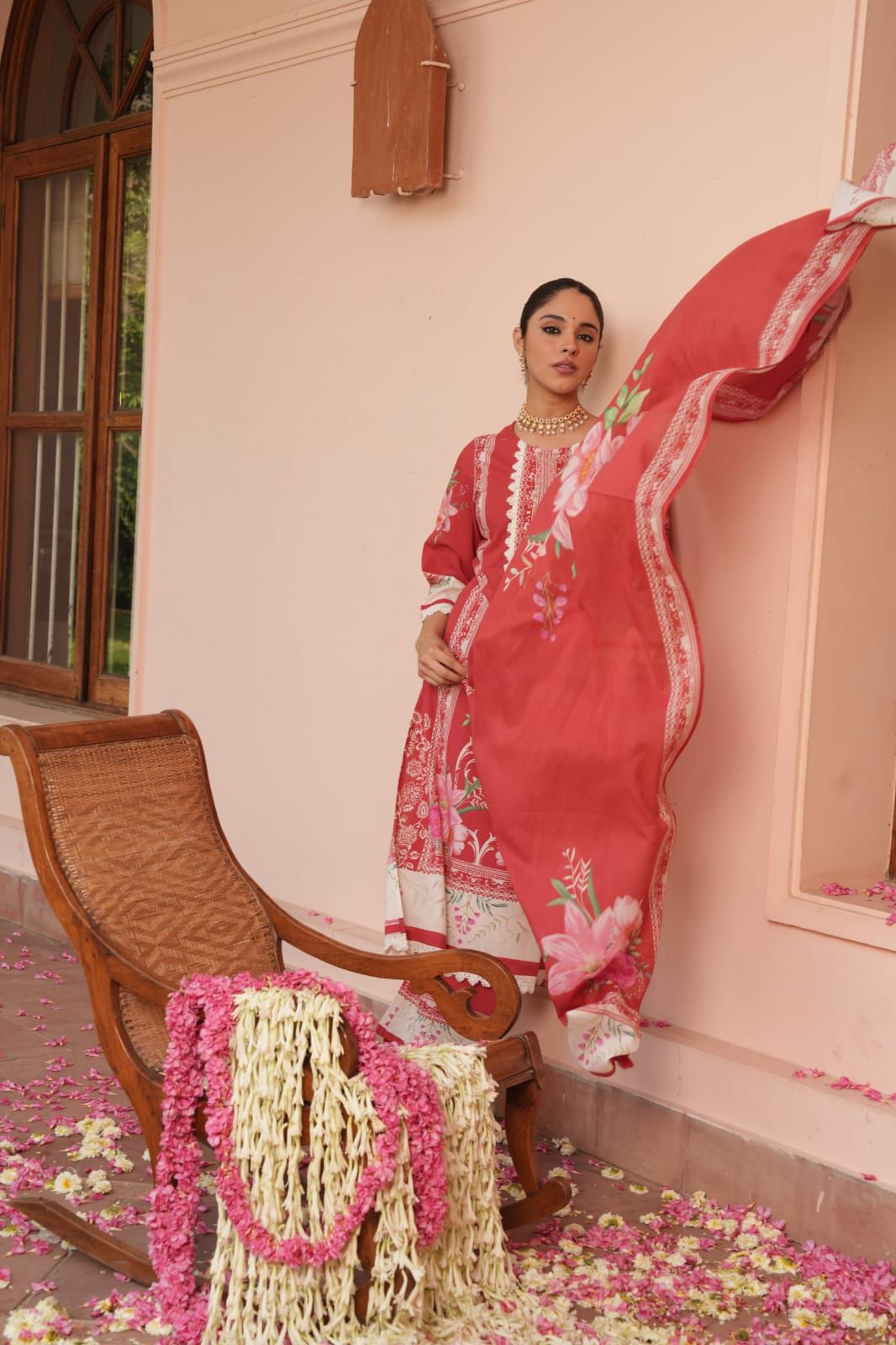 Aabroo - Luxe Threadwork Suit Set