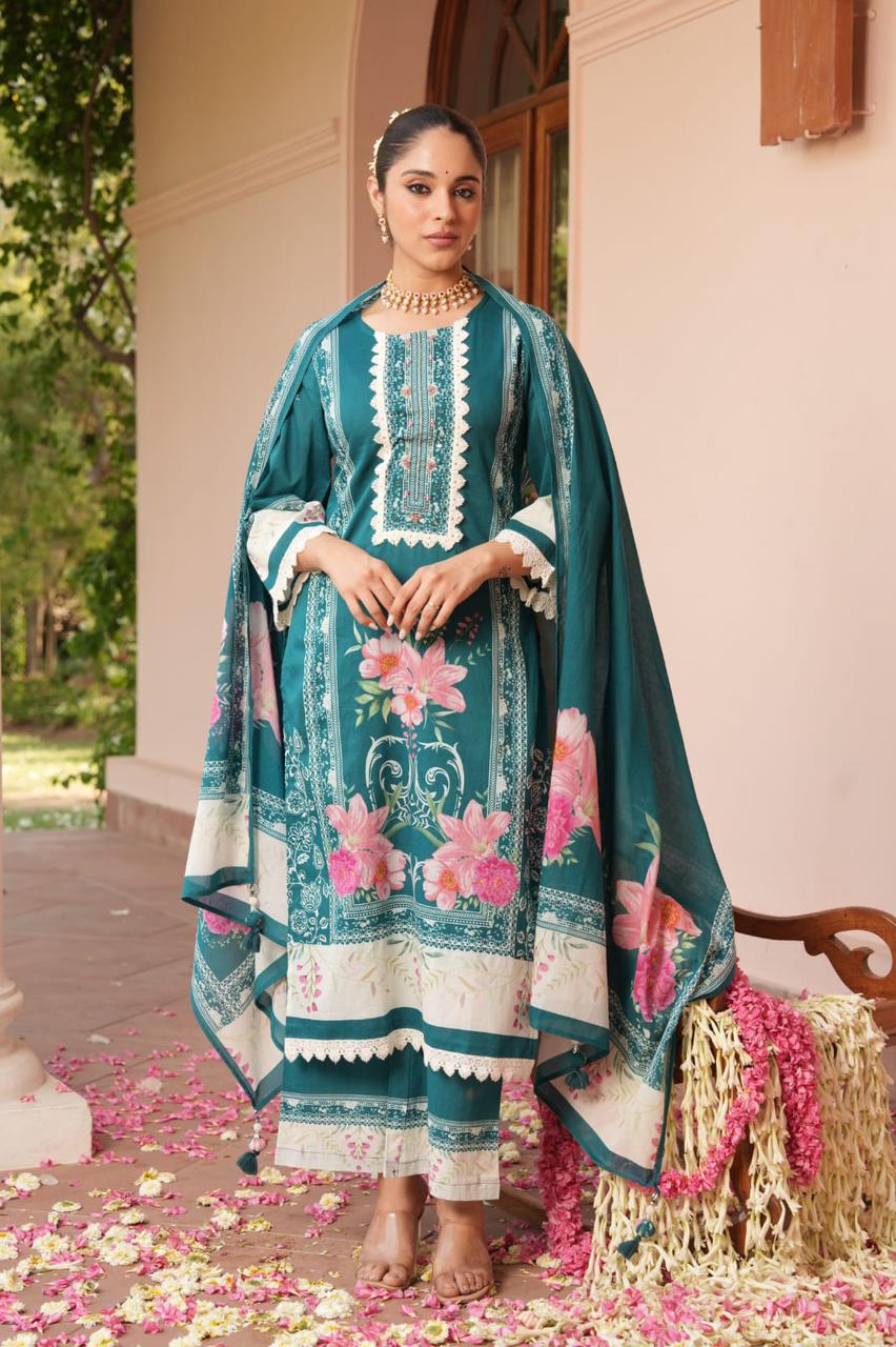 Aabroo - Luxe Threadwork Suit Set