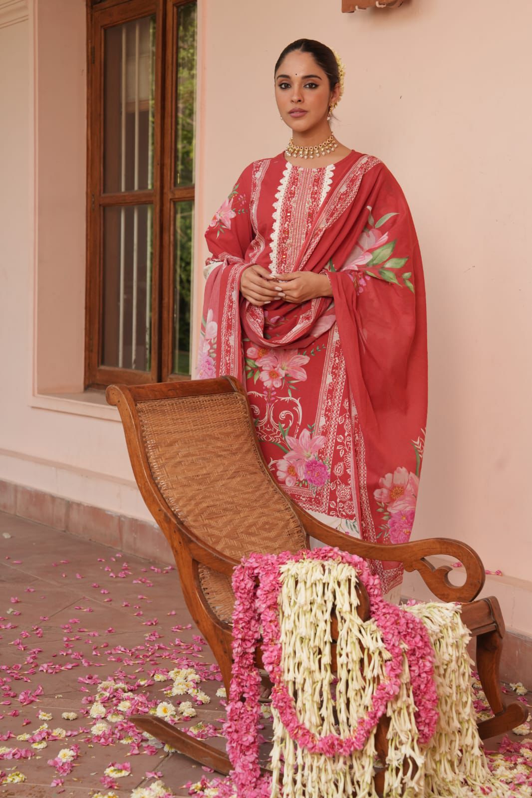 Aabroo - Luxe Threadwork Suit Set